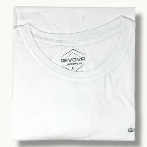 Givova Homewear Maglia Uomo Giro Collo Mezza Manica In Jersey 100% Cotone Art. Gt1200w