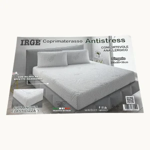 Irge Home  Coprimaterasso "antistress" (con Rilievi Ad Effetto Massaggio) Anallergico 1-2 Posti Art. Antistress