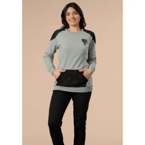 Irge Home Wear Tuta Ragazza Invernale Girocollo In Felpina Di Cotone  Art. Sd150