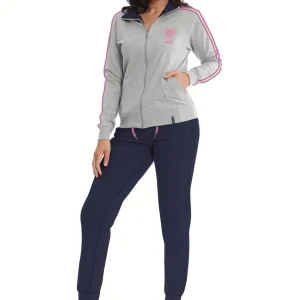 Irge - Tuta Donna Zip Intera French Terry Irge   Gcl88