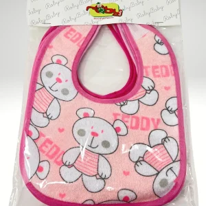 Roby 6 Bavette 100% Cotone Stampate Femminuccia Chiusura C/velcro Art. B7212