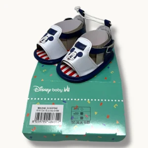 Disney - Sandaletto Aperto Maschietto In Cotone 0/18 Mesi Art. W42161