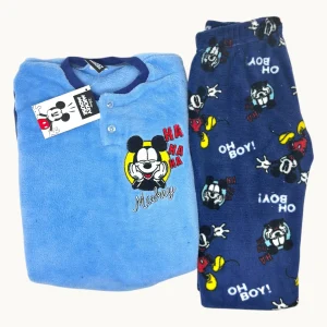 Ellepi Mondo Disney Pigiama Bimbo In Coral Con Ricamo (disney) Pantalone Fantasy Art. Wi4280