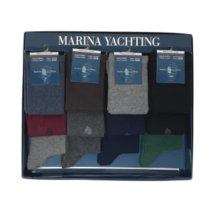 Marina Yachting Conf.12 Paia Calza Uomo Corta In Caldo Cotone 100% Tinta/unita Colori Assortiti