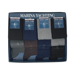 Marina Yachting Conf.12 Paia Calza Uomo Lunga In Caldo Cotone 100% Tinta/unita Col/ass. Art.ma30714