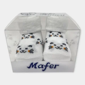 Mafer Scarpina Neonata In Puro Cotone Maschietto-femminuccia Art. Wsc6523