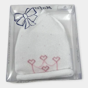 Mafer Cappellino In Filo Ricamato Femminuccia Cotone  Art. Wsb7722