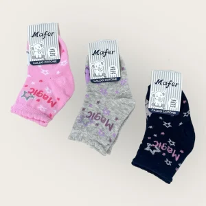 Mafer Baby  Calza Baby Corta  Femminuccia Fantasia In Caldo Cotone  Art. Bfc7833