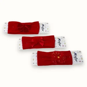 Mafer - Fascetta Baby Con Applicazione  Natalizia  Art. Xna8605