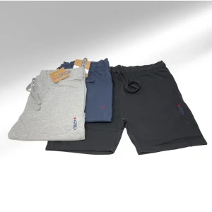 X-aspex Bermuda Uomo Sport In French Terry 100% Cotone Con Tasche Misure/colori Assortiti  Art.pbx103