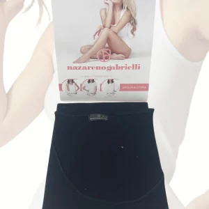 Nazareno Gabrielli - Canotta Donna Bianca E Nera In Cotone Nc451