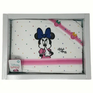 Disney Baby Completo Lenzuola 3 Pezzi Lettino Stampa Mickey Mouse 120x180  El0331wd