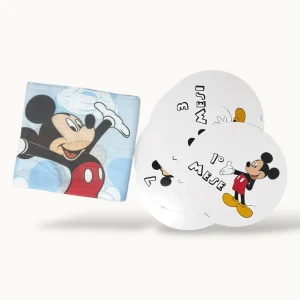 Ellepi Baby Disney Copertina Complemese (con Patch Di Crescita) 100% Cotone Art. Ksm235wd