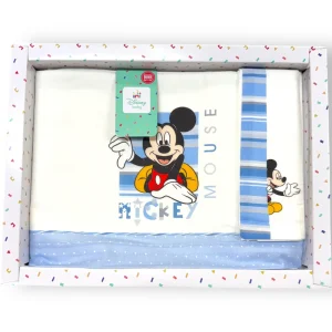 Disney - Lenzuola 3 Pezzi Per Culla Grande Lettino 100% Cotone Art. El0239