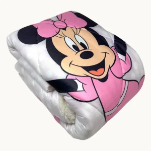 Ellepi Baby Disney Trapunta Lettino Retro In Pelliccetta Morbida E Calda Stampa Disney  Art. Tlm343wd