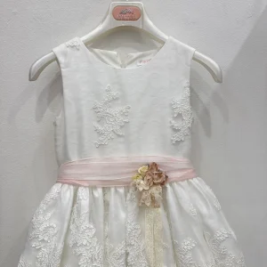 Abito in pizzo per prima comunione Mimilú