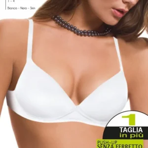 Reggiseno GianMarco Venturi Aria Push-Up Senza Ferretto Preformato