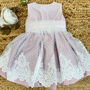 ABITO BATTESIMALE ROSA