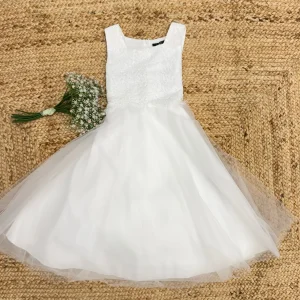 Abito da prima comunione in tulle