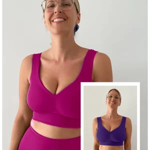 Reggiseno Double - 2 strati Sculpt - VIOLA / CICLAMINO