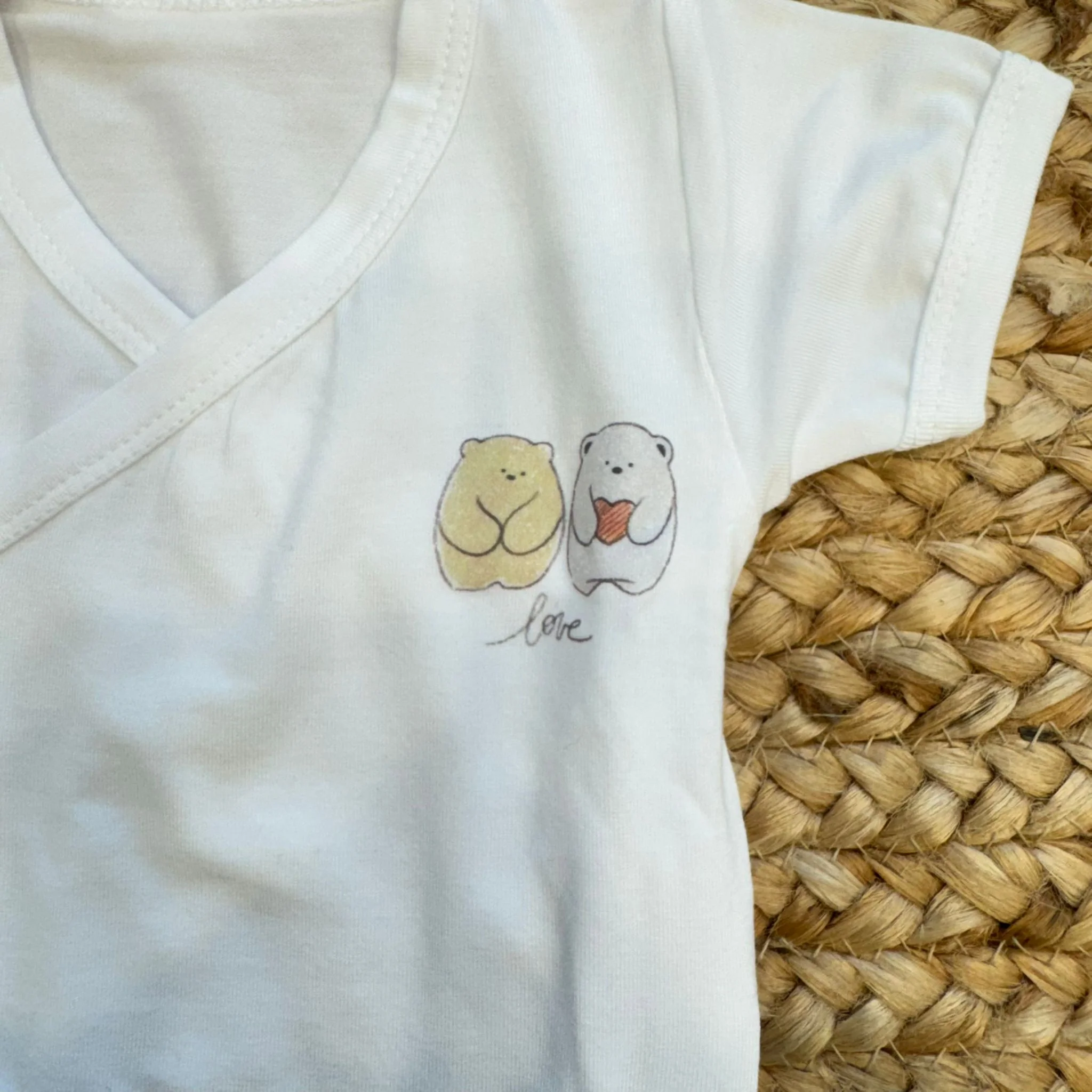 Body neonato unisex in bamboo - immagine 3