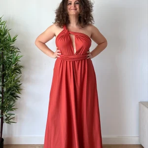 Abito OLIMPIA - Recycled - Sunset