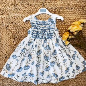 ABITO BAMBINA CON FIOCCO E ROUCHES