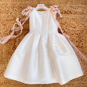 Abito in mikado per damigella o prima comunione