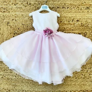 ABITO DA CERIMONIA BIMBA ROSA CON BALZE – ELEGANZA E RAFFINATEZZA PER OCCASIONI SPECIALI