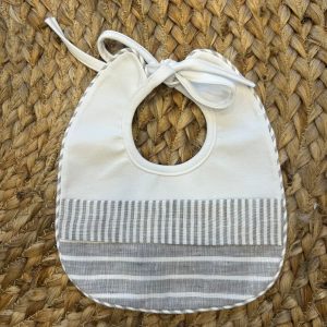 BAVAGLINO RIGHE GRIGIE STILE MARINARETTO