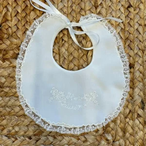 Bavetta battesimo in pura seta