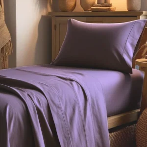 Completo Letto Tinta Unita Cotone Percalle 200 Fili linea ARIA- 1 PIAZZA E MEZZA