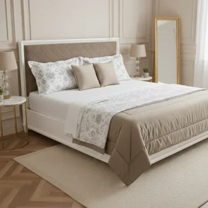 Completo Letto Matrimoniale Parigi Stampa Floreale