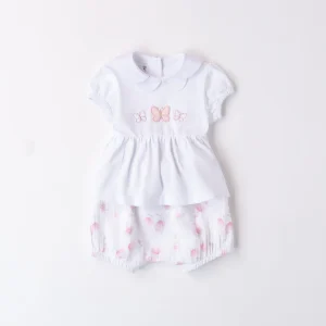 COMPLETO NASCITA BAMBINA FARFALLE