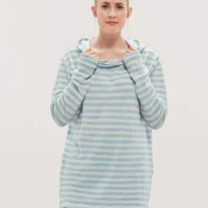 Unisex cappuccio -maglia uomo e donna - lana merino