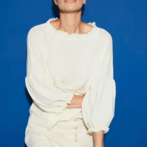 Cora - maglia palloncino- lana merino