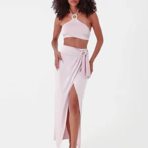 Gonna lunga con incrocio