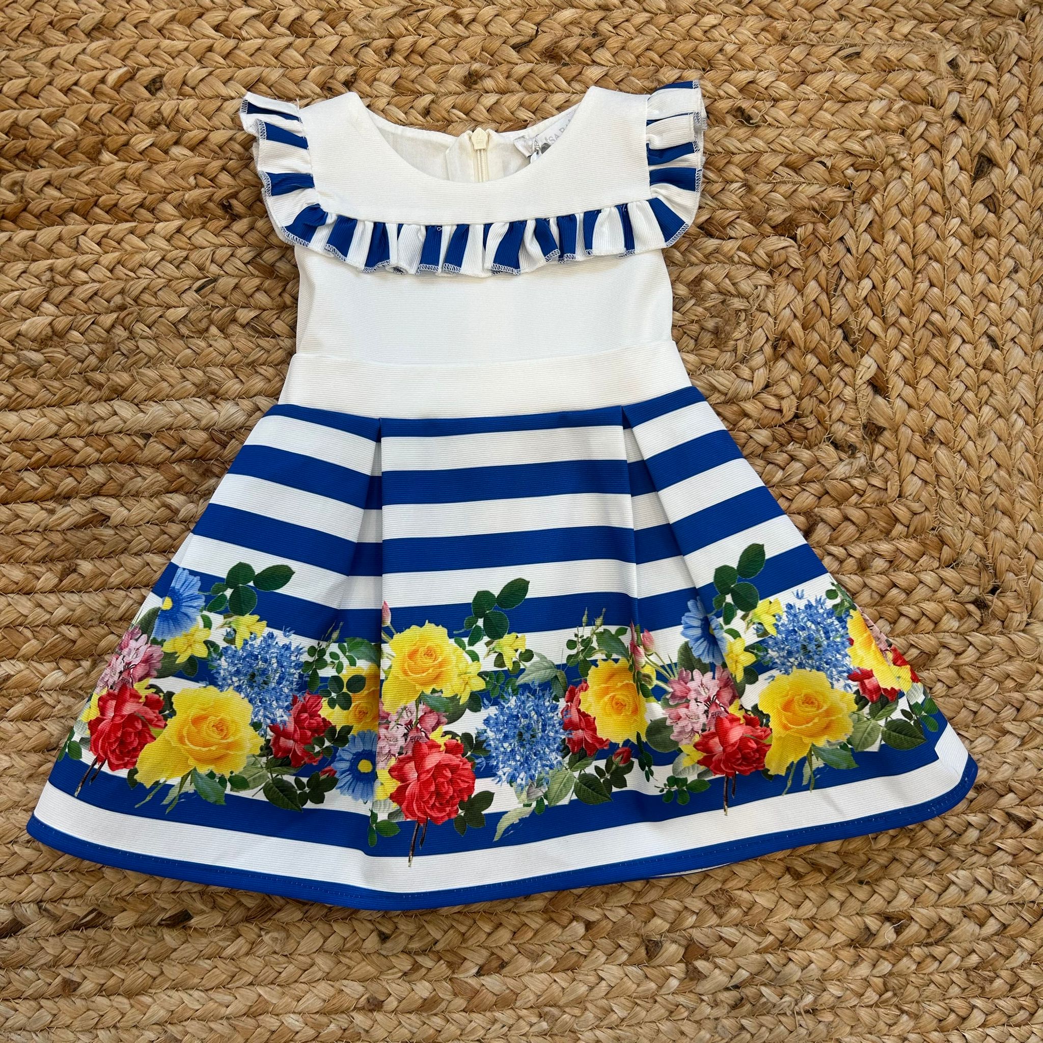 ABITO FIORI E RIGHE MEDITERRANEO - immagine 2