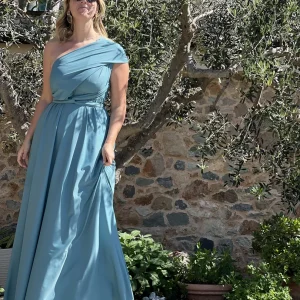 Abito OLIMPIA - Recycled -  Pietra Blu