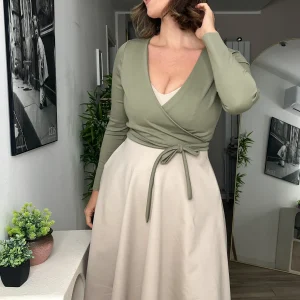 Scaldacuore Punto Milano 2 in 1 - VERDE CACHI CHIARO