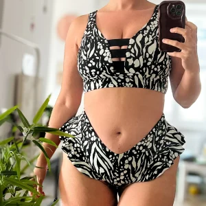 Slip SAILOR - Reversibile - Wild Zebra / Nero Recycled 🦓