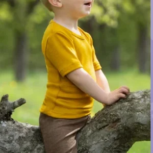 Tshirt colorate lanaseta manica corta unisex